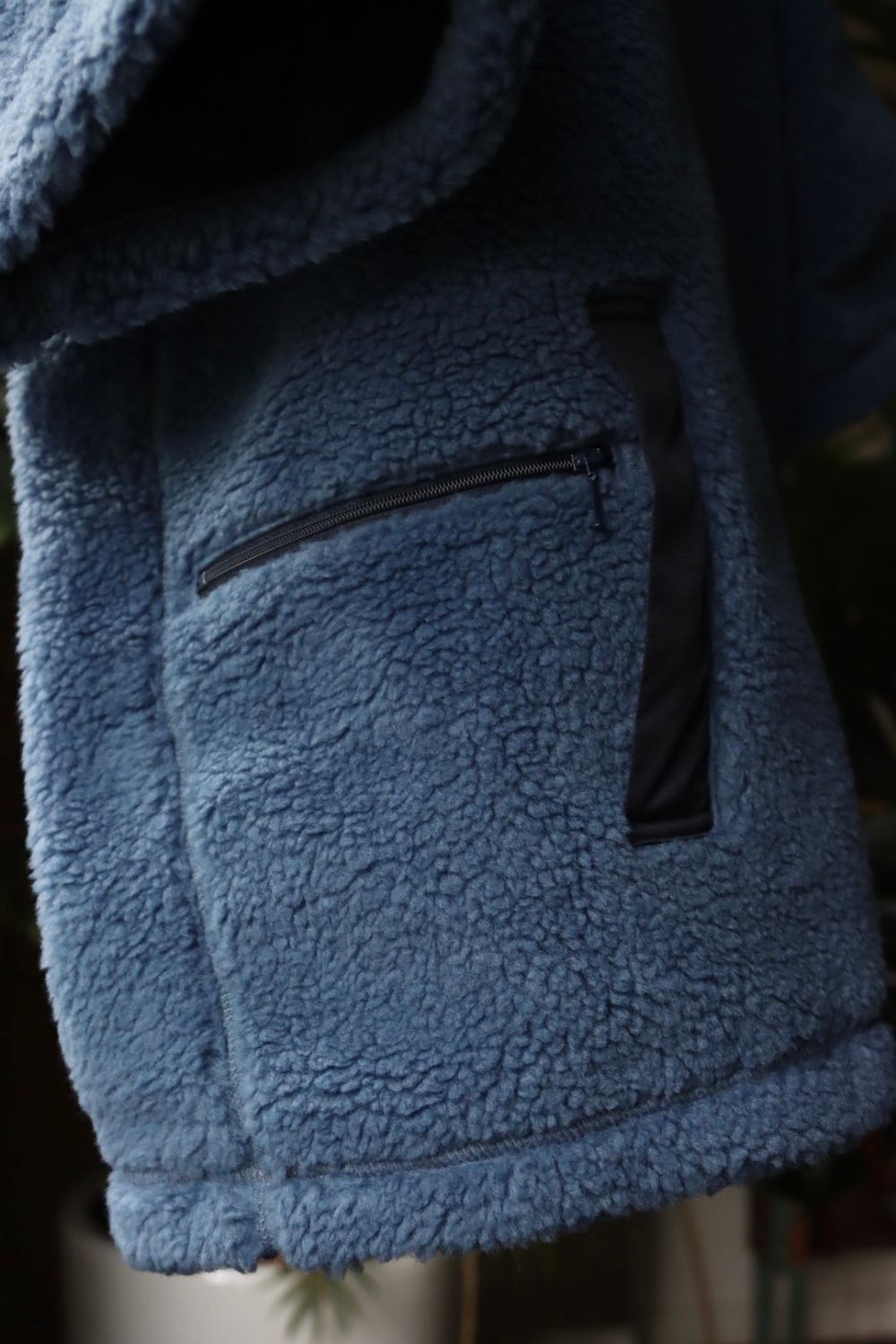 イズネス 22AW FLEECE T SHIRT (1004AWCS06)BLUE
