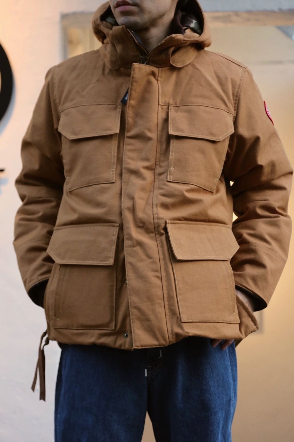 CANADA GOOSE×JUNYA WATANABE MAN 綿ダックコラボレーションダウンジャケット Style.202012.15. |  1452 | mark