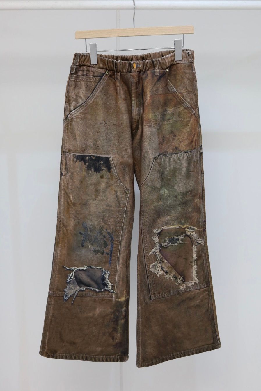 トーキングアバウト ジ アブストラクション 26SS PRINT FLARE PT(26SS-PT-003)BROWN新作発売！