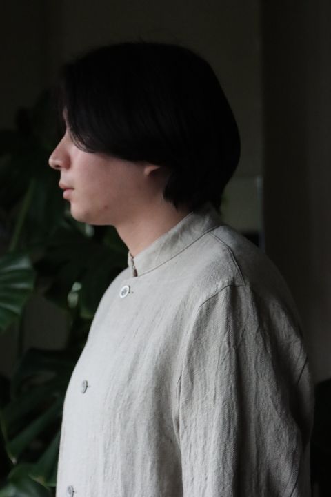 blurhms Linen Twill Hospital Jacket(BHS22S006) style. 2022.01.24.
