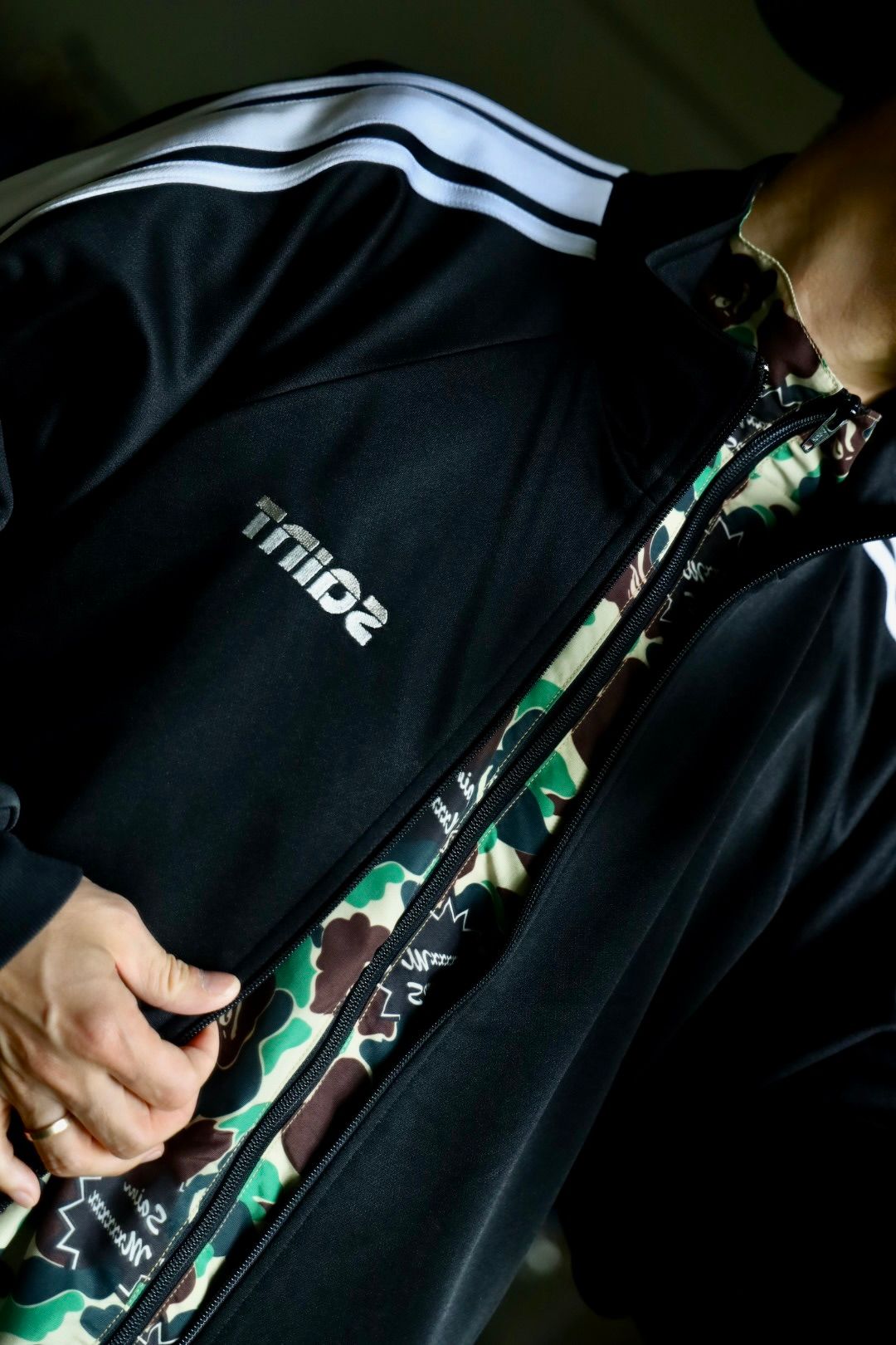 ©SAINT M×××××× TRACK JACKETスタイル.2024.9.01.