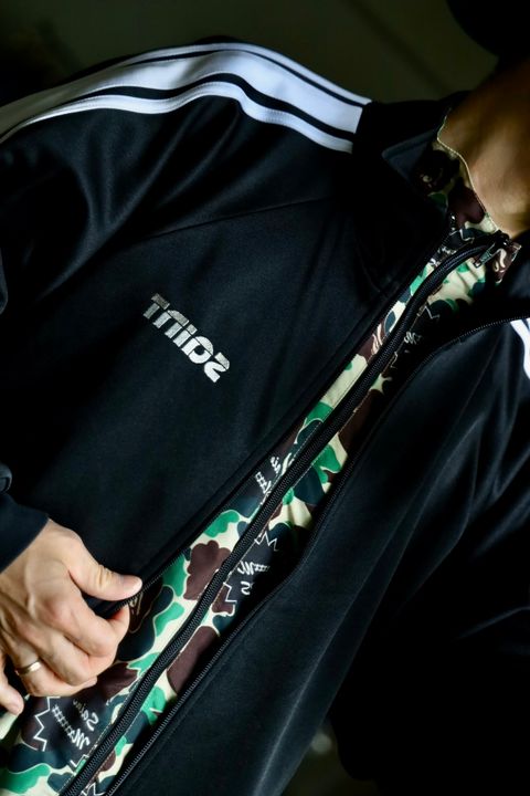 ©SAINT M×××××× TRACK JACKETスタイル.2024.9.01.