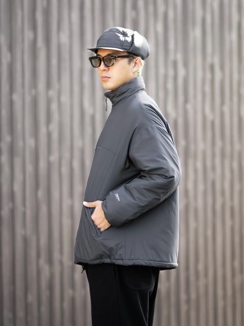 FreshService PERTEX® QUANTUM AIR MINI RIPSTOP ZIP-UP BLOUSON MARKスタイル