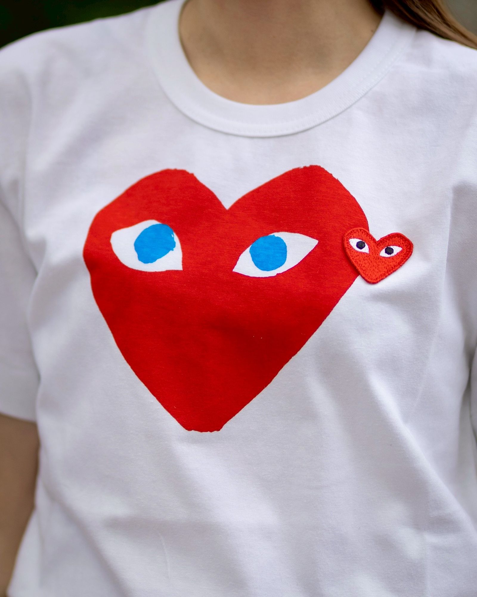 PLAY COMME des GARCONS ブルーアイTシャツ style.2026.6.5