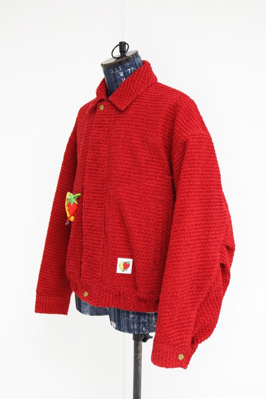 doublet ダブレット26SS STRAWBERRY WORK JACKET (26SS16BL254-1) RED★1月17日(土)11:00発売！