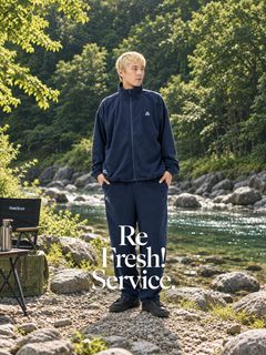 Re!FreshService FLEECE TRACK SUIT (NAVY)☆9月19日(土)新作発売！