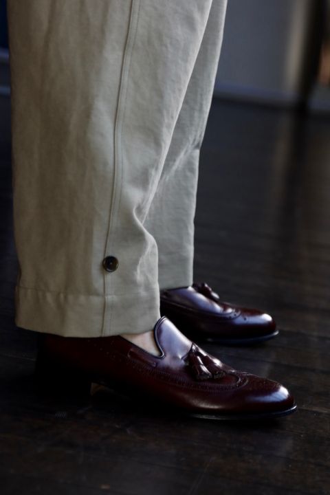 A.PRESSE 23SS Motorcycle Trousers サイズ2着用スタイル