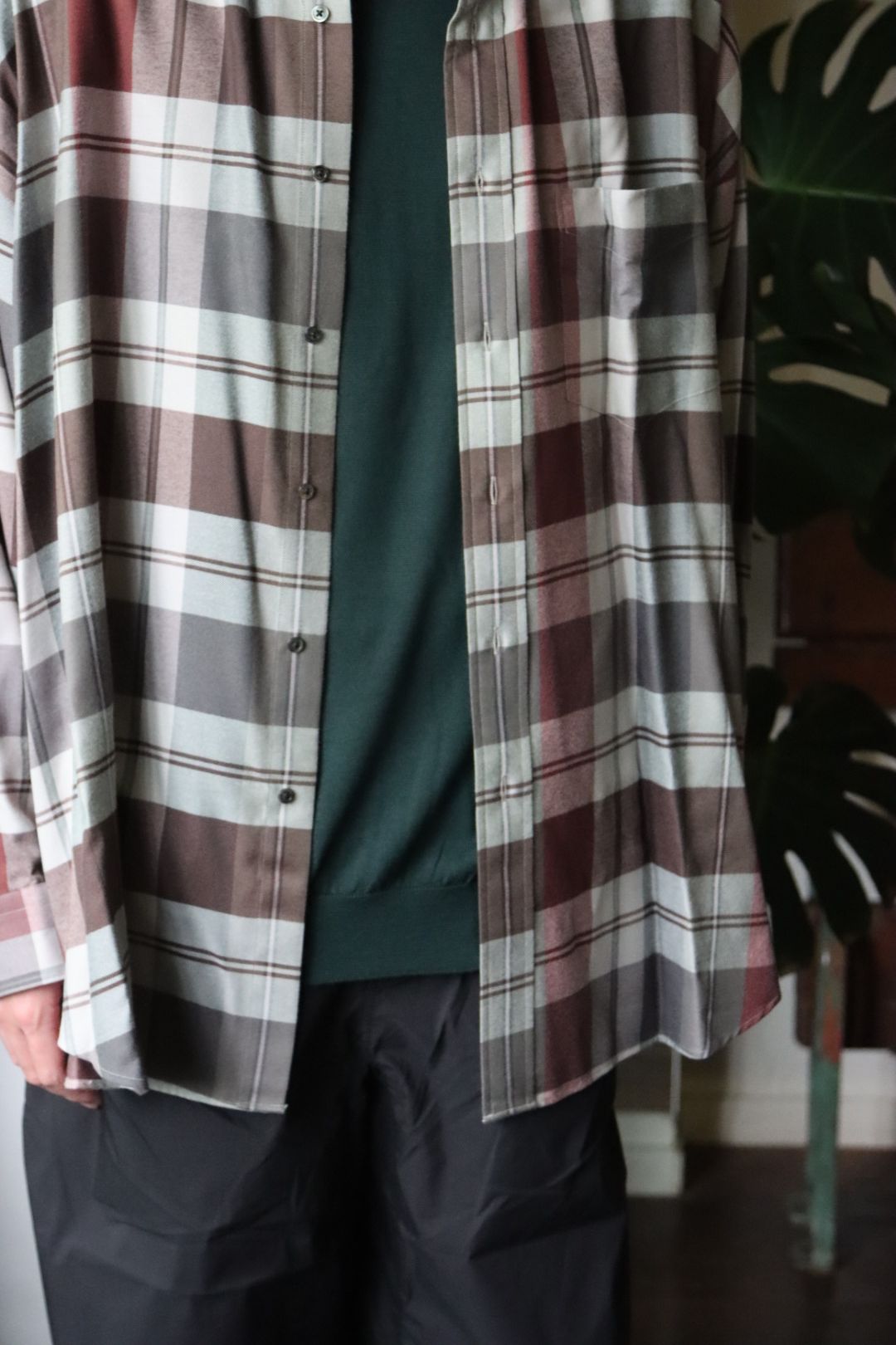 Graphpaper 22AW High Gauge High Neck Knit style.2022.8.14
