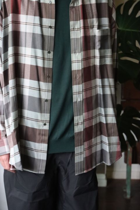 Graphpaper 22AW High Gauge High Neck Knit style.2022.8.14