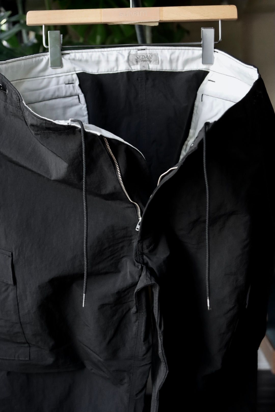 セダンオールパーパスFW23 Big Cargo Pants (SD23F-PT01)Black