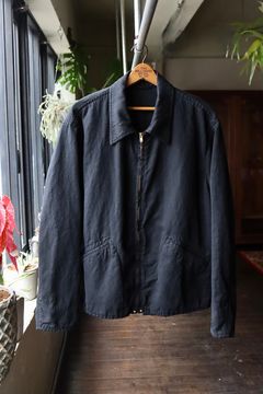 アプレッセ24SS Silk Hemp Sports Jacket(24SAP-01-19H)BLACK☆2月23日(土)発売！