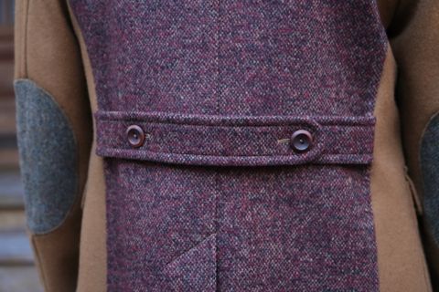 JUNYA WATANABE CDG MAN 新作ウールメルトン×ウールナイロンツイードコート style.2020.11.29.