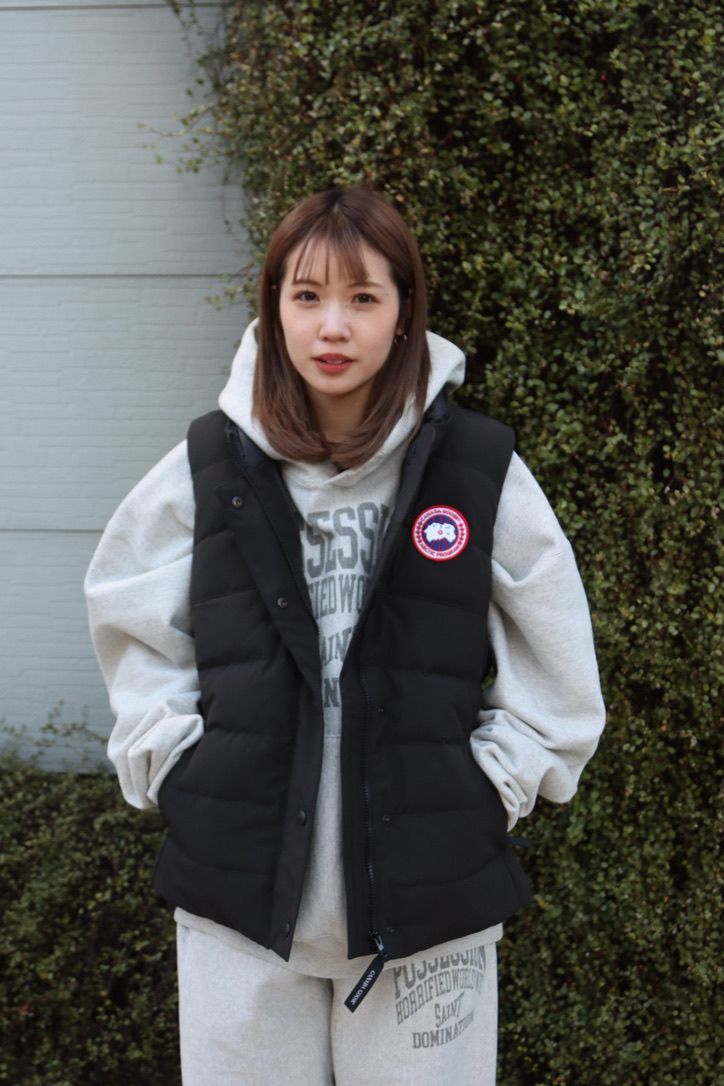 CANADA GOOSE POP UP レディースFREESTYLE VEST style.2023.1.6 | 3097