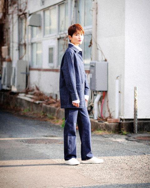 J.B.ATTIRE 25SS 新作Paris Denim Jacket setup style.2025.1.24