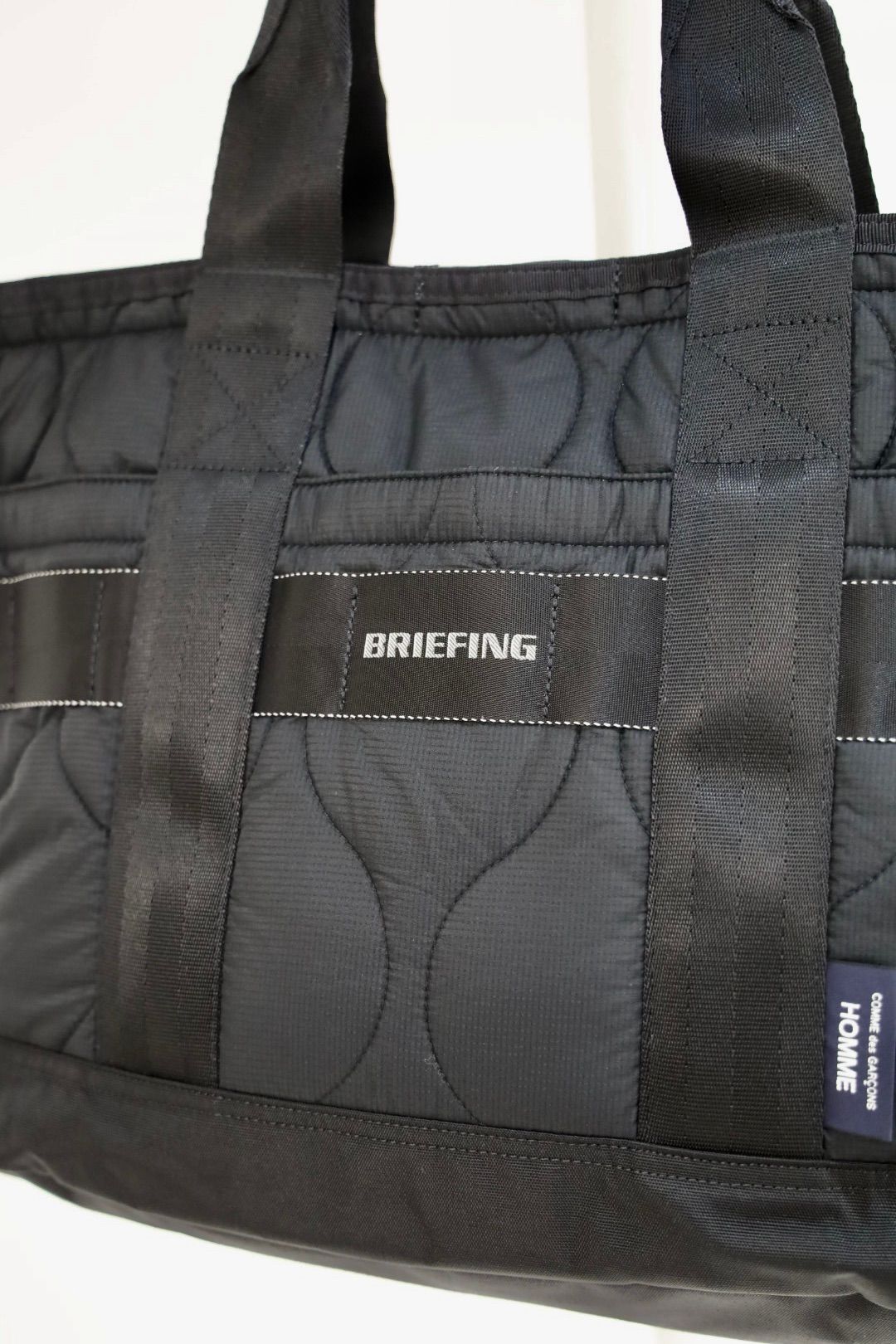 コムデギャルソンオム25FW BRIEFINGコラボキルティングBAG(HP-K203-051)BLACK★10月3日(金)発売！