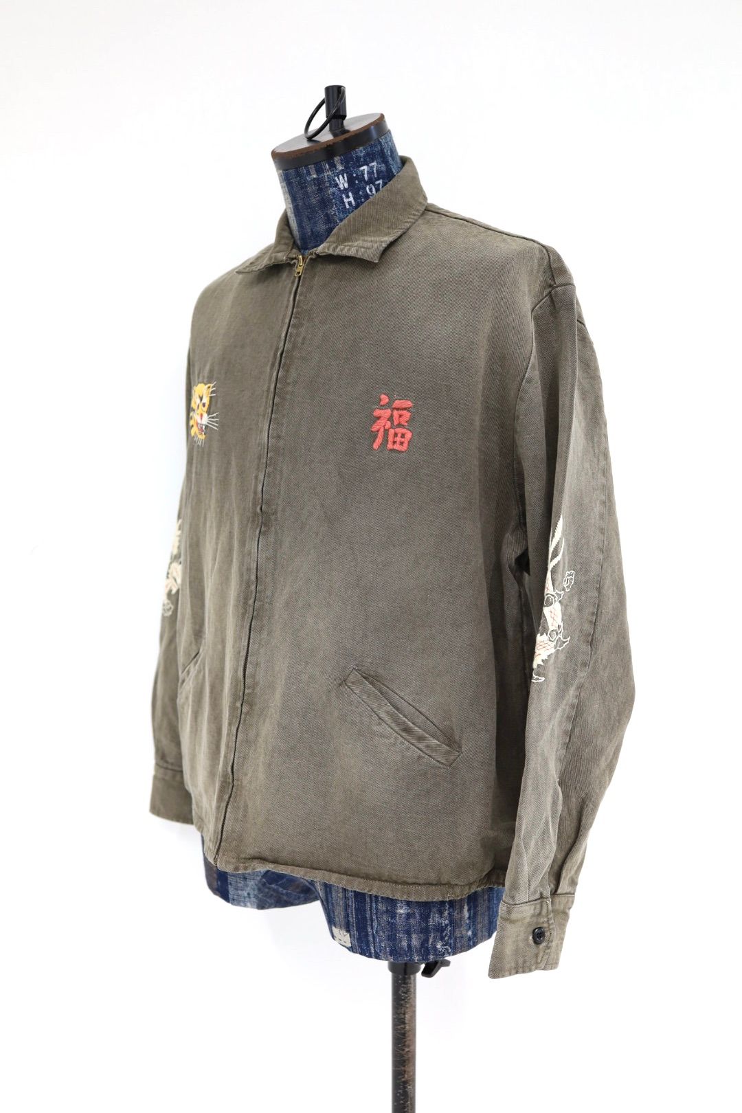 BOW WOW 26SS バウワウ VIETNAM JACKET AGED(BW261-VJ) BLACK