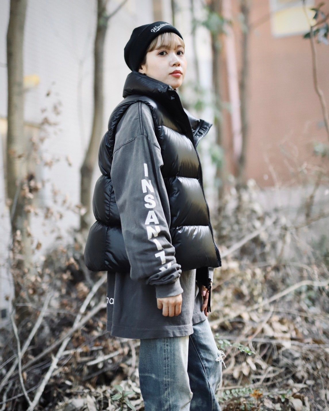 【23AW NEW】  / Cypress Black Label ダウンベスト サイプレス パッファー ベスト ブラックレーベル(2257WB