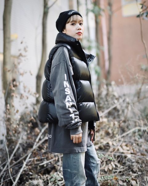 CANADA GOOSE 新作CYPRESS PUFFER VEST BLACK LABEL style.2023.12.8