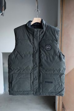 カナダグース ブラックレーベル Freestyle Crew Vest Black Label (2054MLB)Volcano☆新作発売！