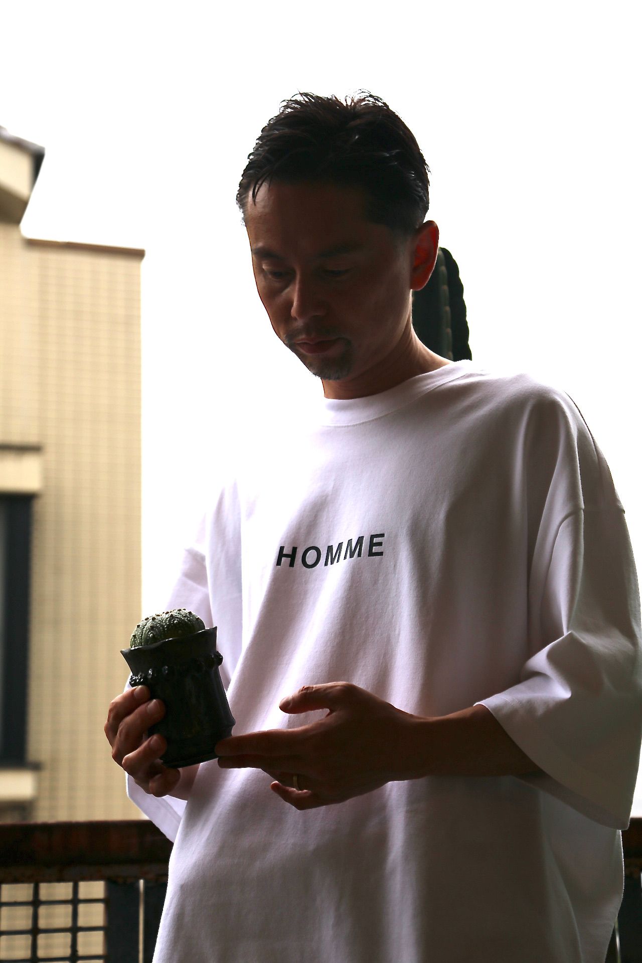 COMME des GARCONS HOMME オーバーサイズTシャツstyle.2021.5.12