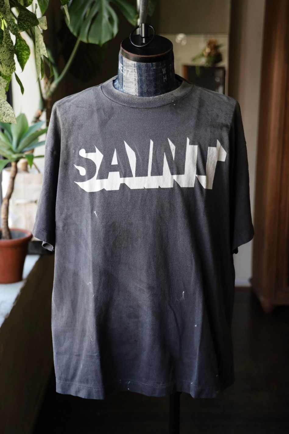 セントマイケル Tシャツ SAINT SS TEE(SM-HR1-0000-008)BLACK☆7月19日(土)発売！