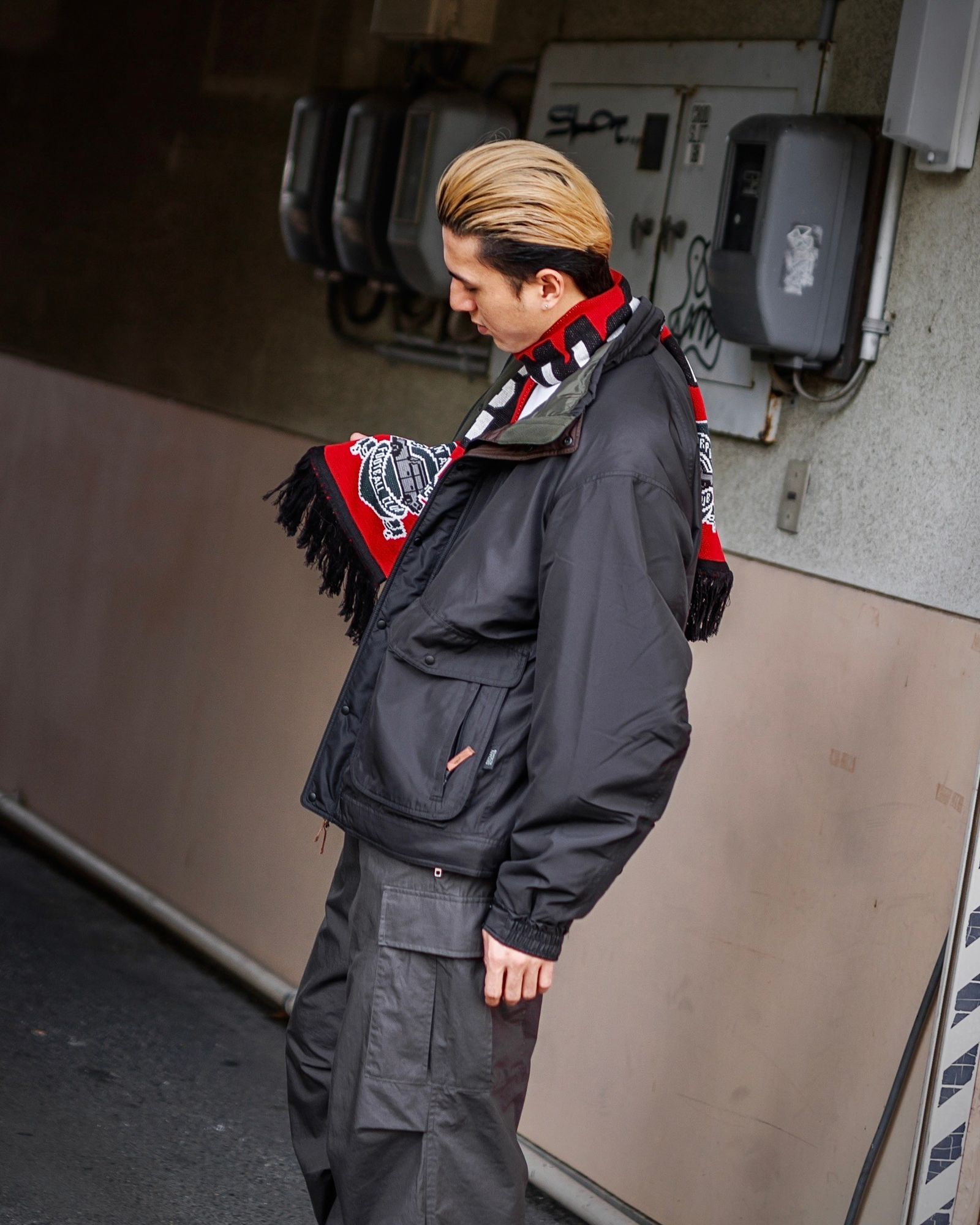 SEDAN-ALL PURPOSE Fleece Lined Jacket (BLACK)スタイル 11月9