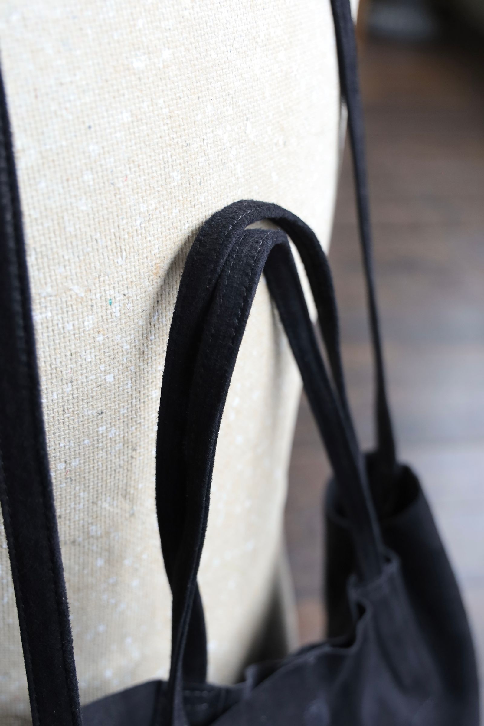 Morphee / モルフェトートバッグ 3WAY MIDIUM TOTE(LONG)OIL SUEDE BLACK☆3月7日発売！