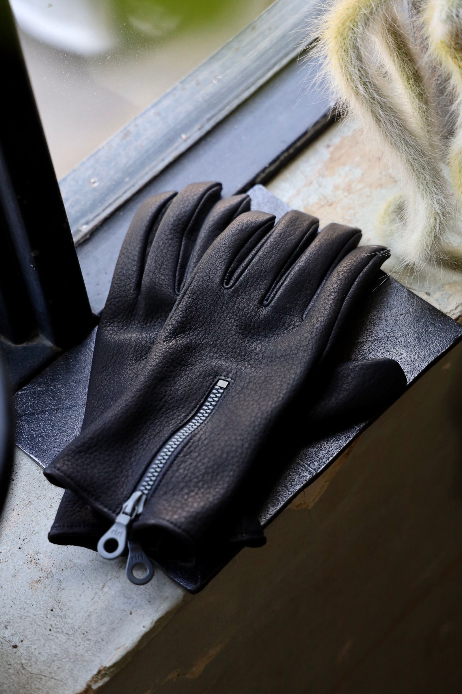 Yohji Yamamoto 25AW ディアースキングローブ(HL-W03-778)BLACK