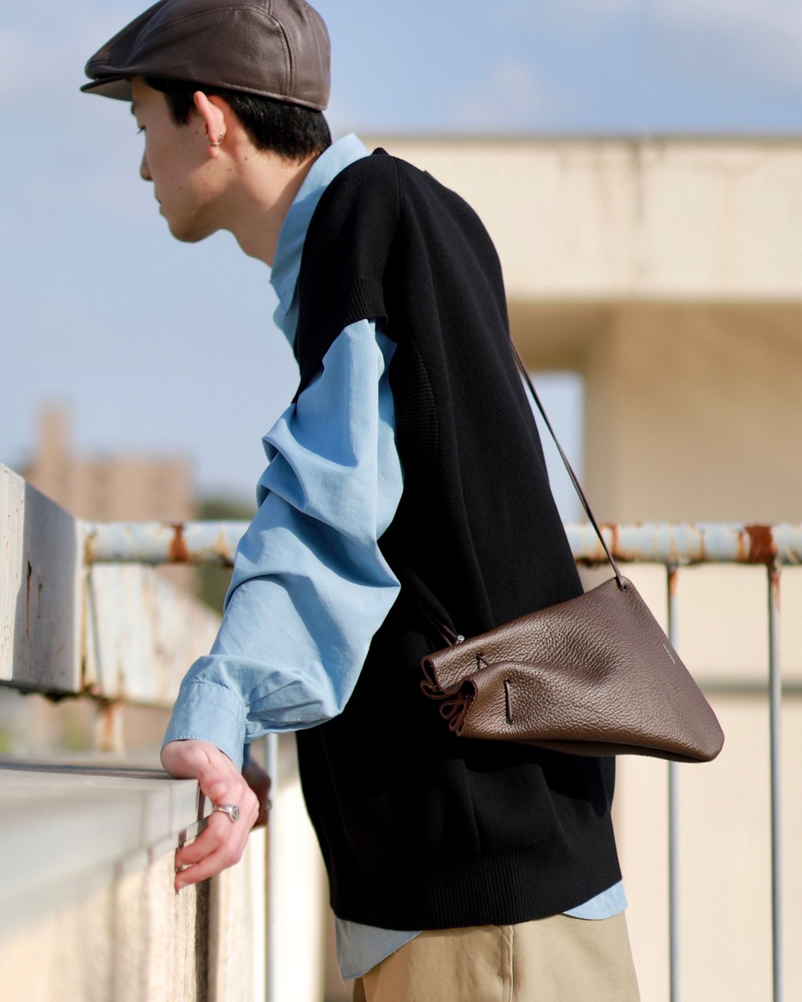 A.PRESSE アプレッセ23SS Motorcycle Trousersスタイル