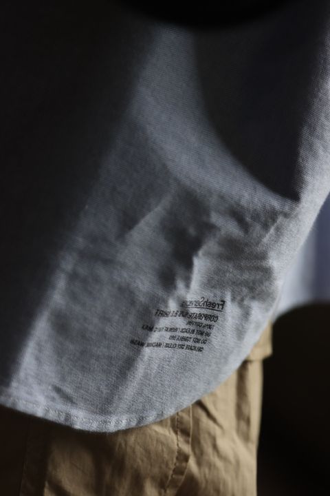 フレッシュサービス CORPORATE S/S B.D SHIRT"BLUE"スタイル.2022.6.25.