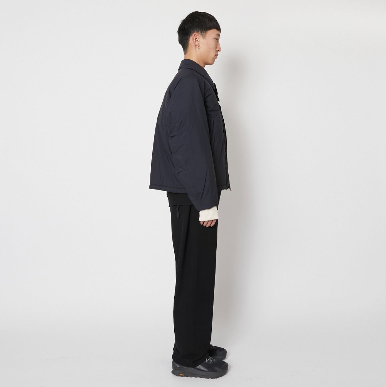 プロダクトトゥエルブ Primaloft Puffer Jacket (25AW-PBL01)BLACK