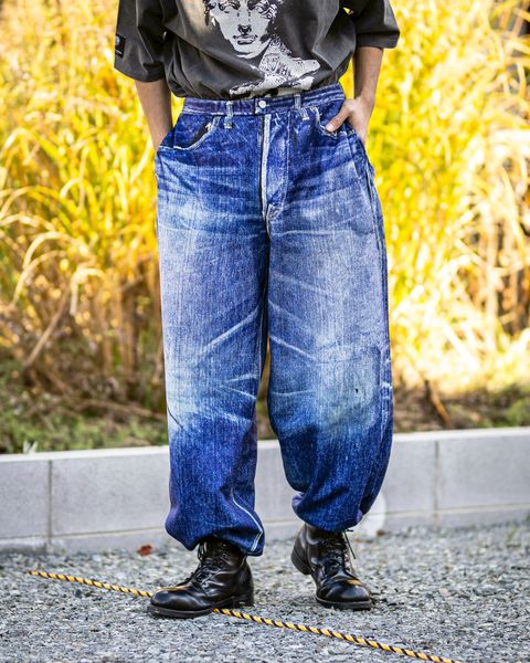 TALKING ABOUT ABSTRACTION 転写プリントワイドパンツ 12月13日(土)新作発売！