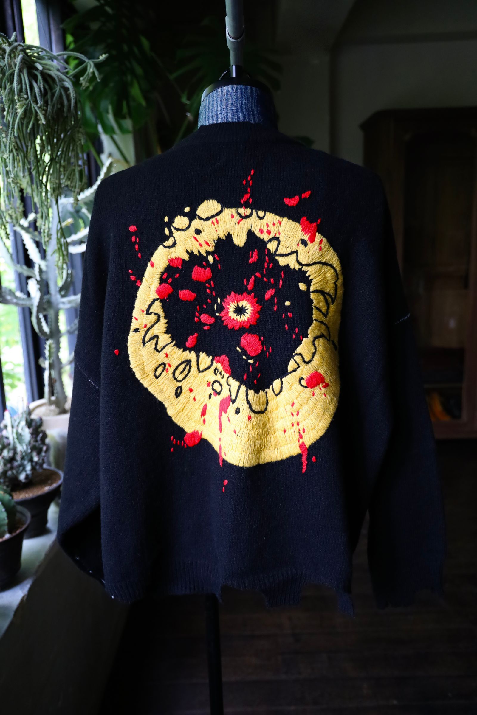 SAINT M×××××× - セントマイケル24AW SMILE CP_CREW KNT(SM-YS1