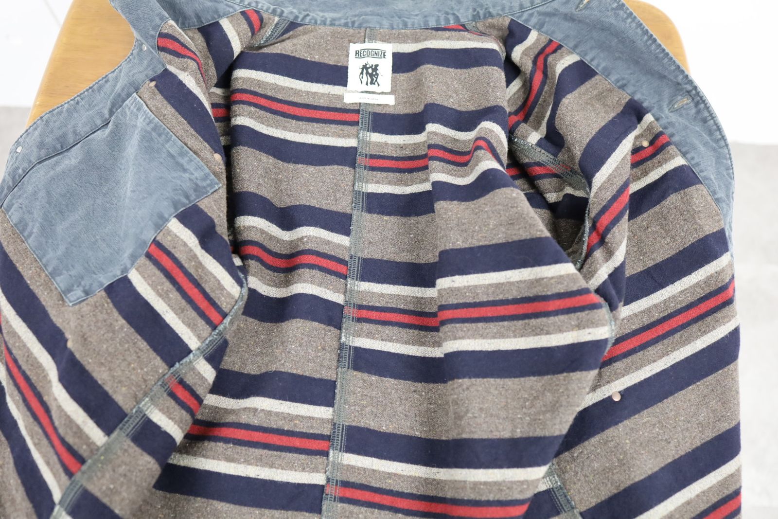 BOW WOW 25FWバウワウ  DIGGIN' DONUTS DUCK COVERALL AGED(BWRC252-DDDC) AGED NAVY