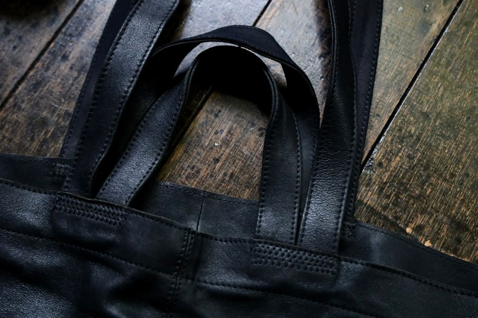 Morphee / モルフェ マグナムトートバッグ 2WAY MAGNUM TOTE "BLACK"