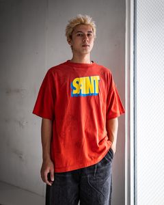 セントマイケル Tシャツ SAINT SS TEE(SM-HR1-0000-025)RED★9月1日(月)発売！