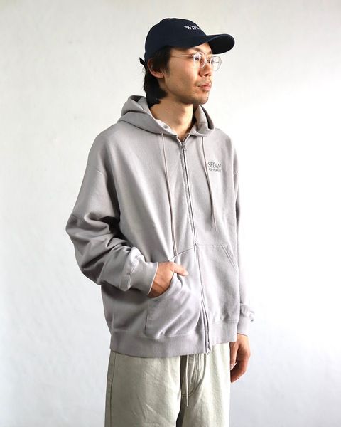 SEDAN ALL-PURPOSE 新作OG Logo Full Zip Hoodie 2024.1.26