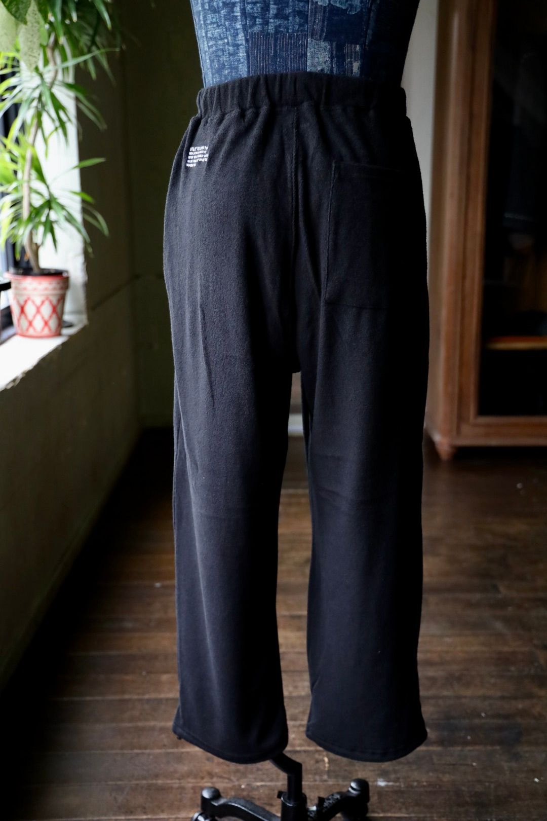 ReFresh!Service. “UTILITY PILE CARDIGAN SET-UP”(BLACK)