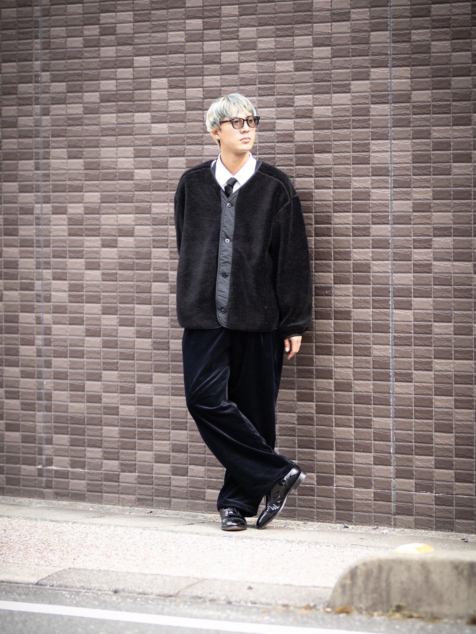 Graphpaper Wool Boa Liner Blouson MARK STYLE