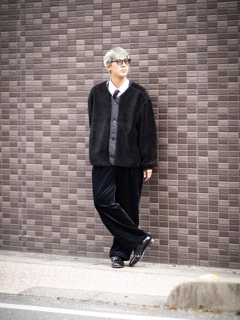 Graphpaper Wool Boa Liner Blouson MARK STYLE