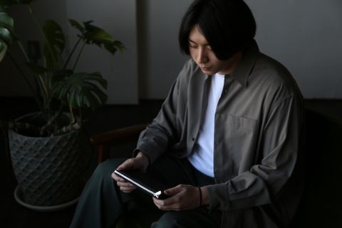 YOKE OVERSIZED BIG POCKET SHIRT(YK21SS0189SH) ※2月20日発売 style.2021.2.19.