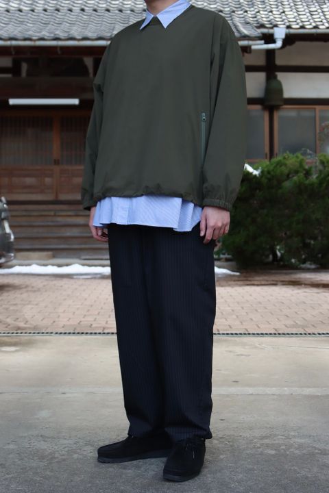 FreshService SOLOTEX TAFFETA CREW NECK PULLOVER(FSW-22-PO_48) style.2022.2.18