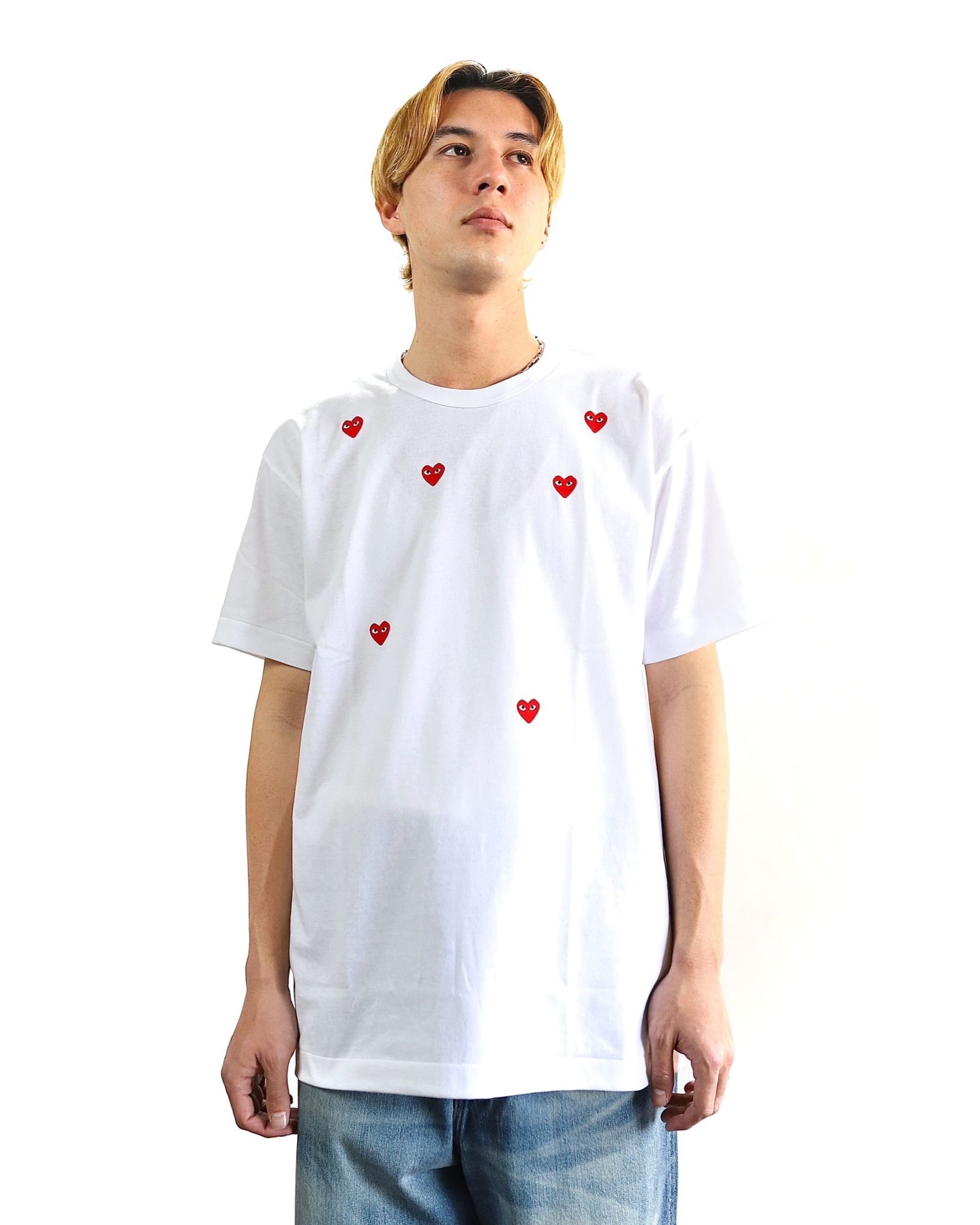 PLAY COMME des GARCONS 24SS PLAY MANY HEART S/S T-SHIRT PLAY COMME des GARCONS 24SS PLAY MANY HEART S/S T-SHIRT