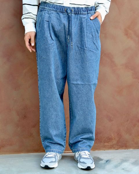 S.F.C 2026FW エスエフシー TWO TUCK WIDE PANTS(DENIM) (SFCFW26P03)Blue☆10月17日(土)発売！