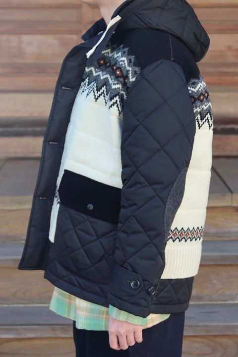 JUNYA WATANABE COMME des GARCONS MAN エステルツイルブルゾンstyle.2021.10.2