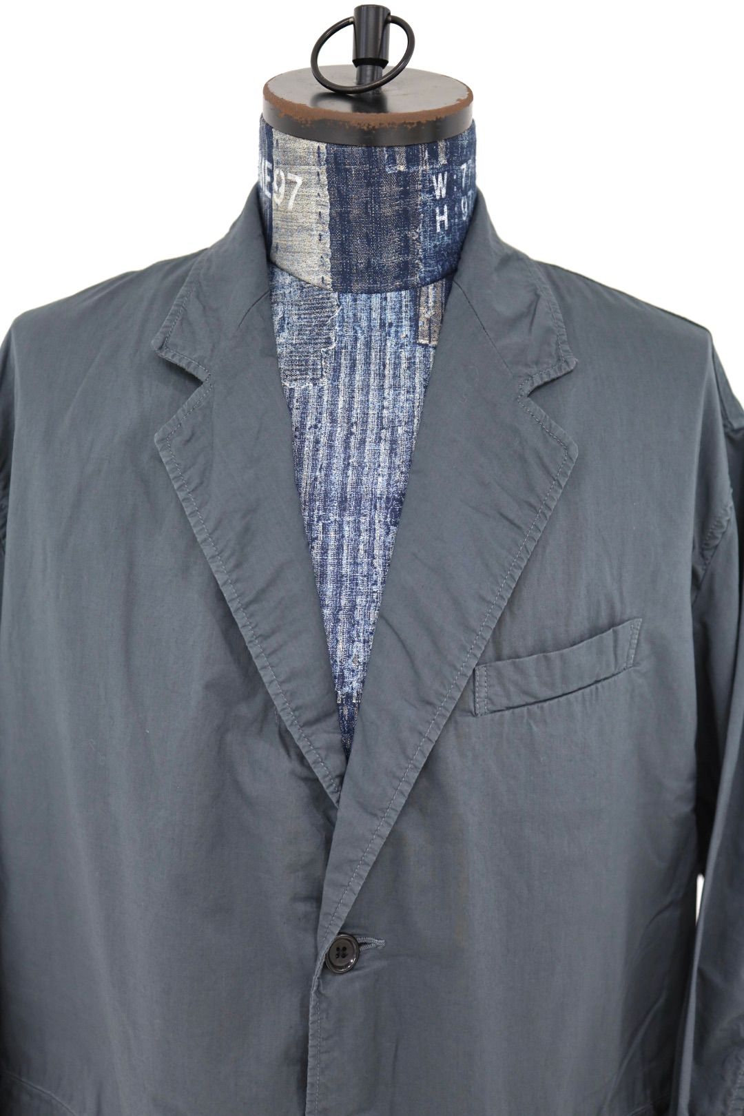 グラフペーパー 26SS Garment Dyed Typewriter Oversized Jacket(GU261-20099B)C.GRAY☆3月7日(土)発売！