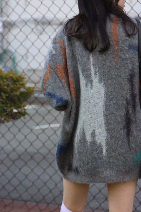 YOKE 22AW STILL JACQUARD CREWNECK style 2022.8.31