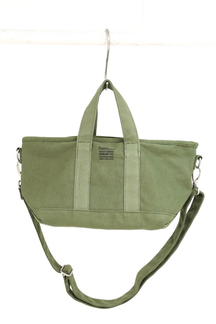 FreshService UTILITY CANVAS SHOULDER TOTE(FSP263-90058)KHAKI☆8月15日(土)新作発売！