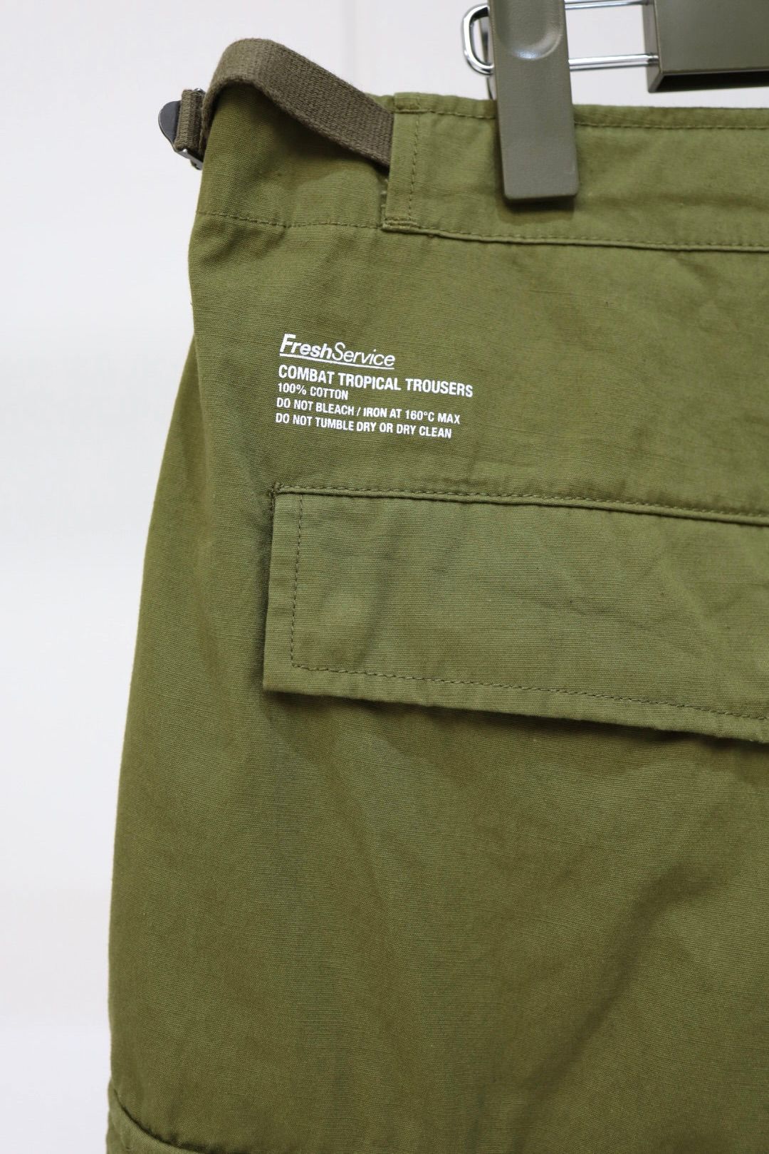 フレッシュサービス COMBAT TROPICAL TROUSERS(FSC261-40215)OLIVE DRAB★2月21日(土)発売