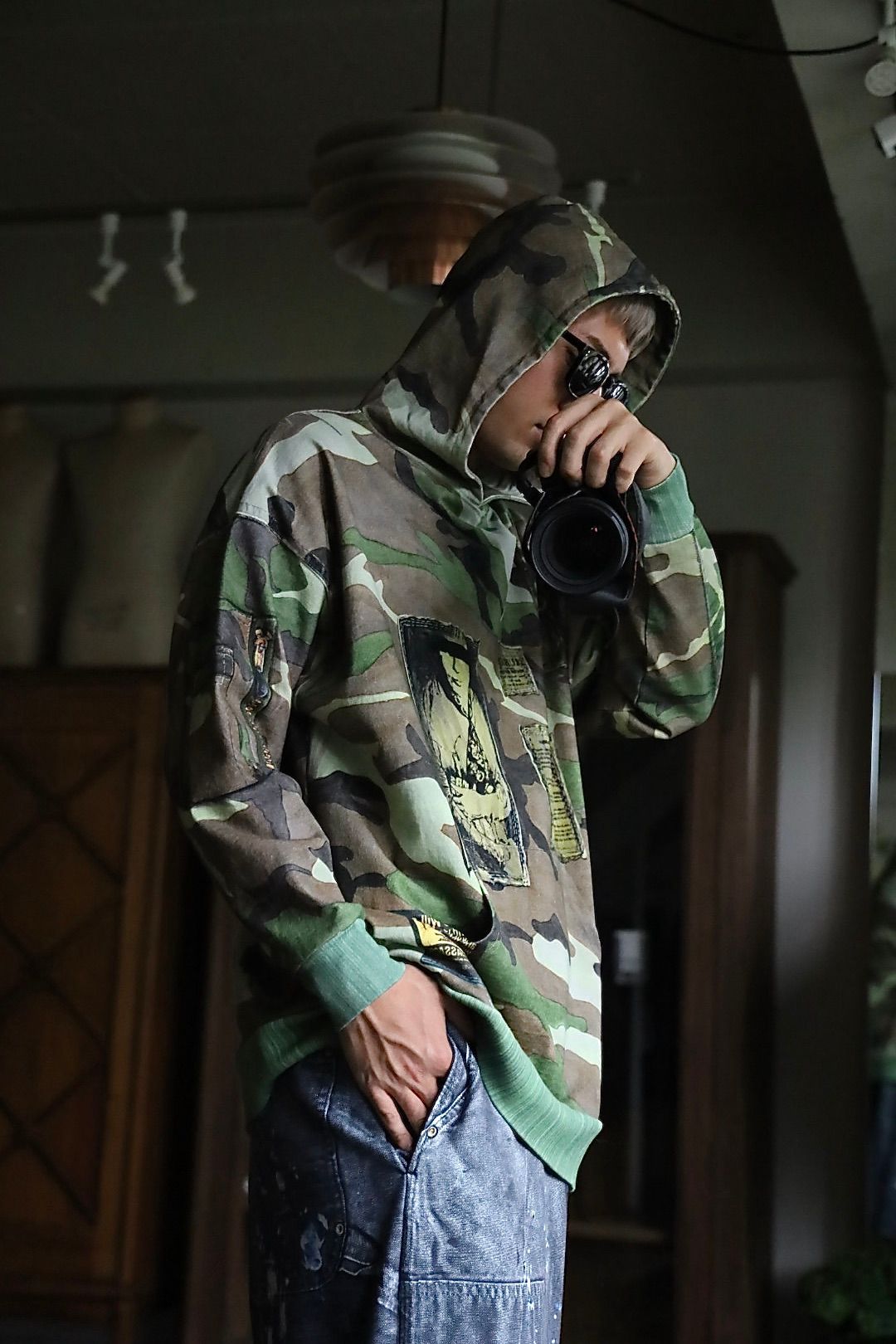 TALKING ABOUT ABSTRACTION ART REPLICA PARKA PICK UP STYLE